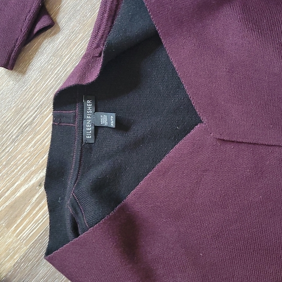 EILEEN FISHER CASCADE SILK CARDIGAN WOMEN SIZE XS - Picture 9 of 10